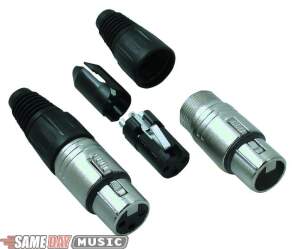 Neutrik NC3FX Female XLR Connector (Silver Contacts) Picture