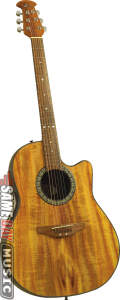 Ovation CK047FKOA Celebrity Mid Depth Cutaway Acoustic Electric Guitar