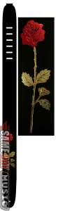 Perri’s Leather 2.5-inch Leather Guitar Strap with Embossed Graphics Picture