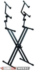QuikLok QL623 Pro Series 3-Tier Heavy Duty X Keyboard Stand