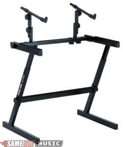 QuikLok Z726 Double-Tier Z Keyboard Stand with Z716 Base Unit