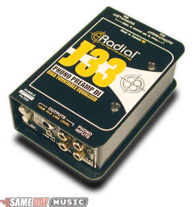 Radial J33 Phono Preamp and Turntable DI Box