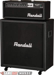 Randall Guitar Amplifier Half Stack with RX120D Head and RX412 Cabinet