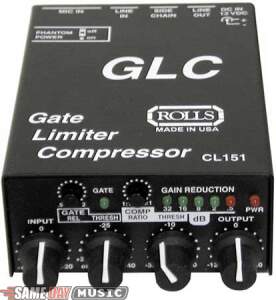 Rolls CL151 GLC Gate Limiter Compressor Microphone Preamp Picture
