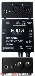 Rolls PM50s Personal Monitor Amplifier System