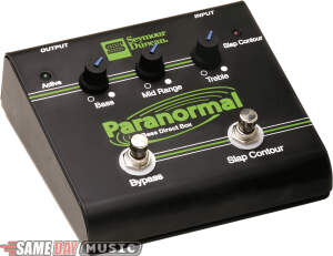 Seymour Duncan SFX06 Paranormal Bass DI Pedal-Bass Guitar Direct Boxes: Seymour Duncan SFX06 Paranormal Bass DI Pedal