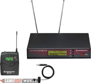 Sennheiser ew122G2 Cardioid Lavalier UHF Wireless System Picture