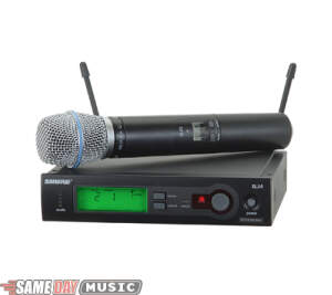 Shure SLX UHF Handheld Wireless with Beta 87A