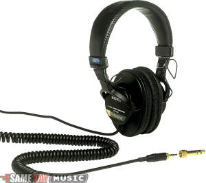Sony MDR7506 Large Diaphragm Foldable Headphones