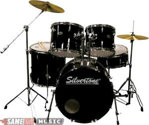 Silvertone SDK5 Complete 5 Piece Drum Kit