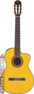 Takamine EC132C Classical Cutaway Acoustic-Electric Guitar