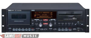 Tascam CC222SL CD Recorder and Cassette Combo
