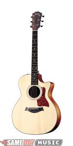 Taylor 314CE Grand Auditorium Cutaway Acoustic Electric Guitar with Case