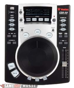 Vestax CDX05 CDMP3 Scratch Player with Effects