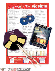 Vic Firth Fresh Approach Drummer Starter Pack-Drum Books, Videos, and CD-ROMs: Vic Firth Fresh Approach Drummer Starter Pack