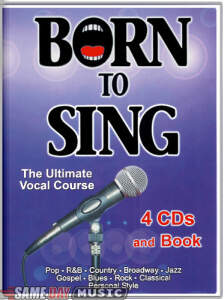 Vocal Power Institute Born To Sing Deluxe Book and CDs