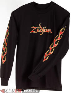 Zildjian Long Sleeve Fire T-Shirt