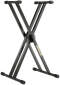 Hercules Stands EZLOK Double-Braced Keyboard Stand