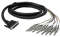 Hosa Digital Multi-Track Snake Cable (8 Stereo 1/4 inch Metal to 25 Pin D-Sub)