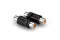 Hosa Coupler - 2 Pieces (Female RCA to Female RCA) (Model GRA101)