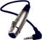 Hosa Angled 1/8 in. Stereo to Female XLR Cable