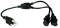Hosa Dual IEC Power Cable 1