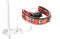 Pearl PTM50 Ultra Grip Adjustable Jingle Tambourine