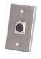 Proco Wall Plate with Single Female XLR (Model WP1004)