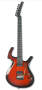 Parker Fly Mojo Flame Top Electric Guitar (with Case)