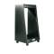 RaXXess 18-Space Slant Economy Rack Black Oak