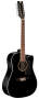 Washburn D10SCE12 12-String Dreadnought Cutaway Acoustic-Electric Guitar with Case
